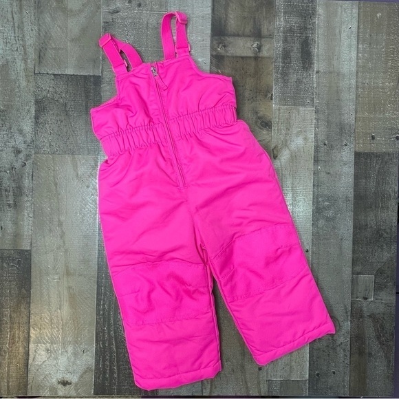Healthtex Bright Pink Snowbibs Infant Girl 24 Month - Picture 7 of 7